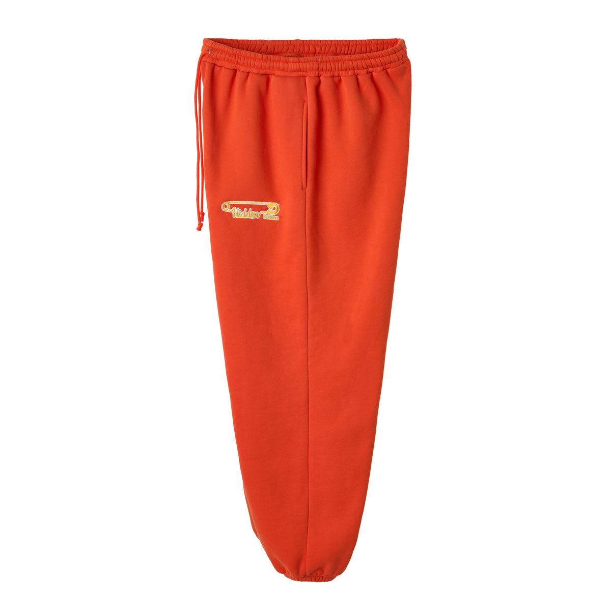 Baggy Scrunch Sweatpants Orange