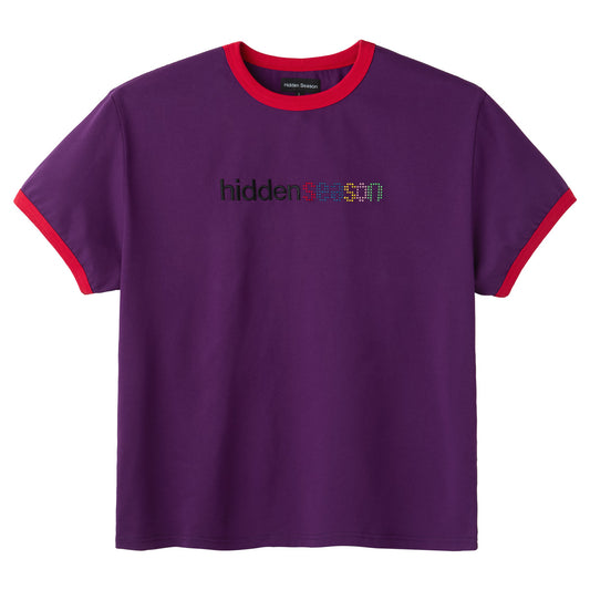 Purple Ringer Tee
