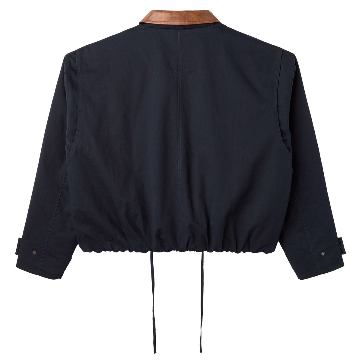 Twill Plaid Jacket Navy