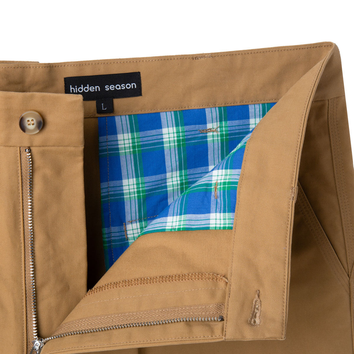 Double Sided Khaki Shorts