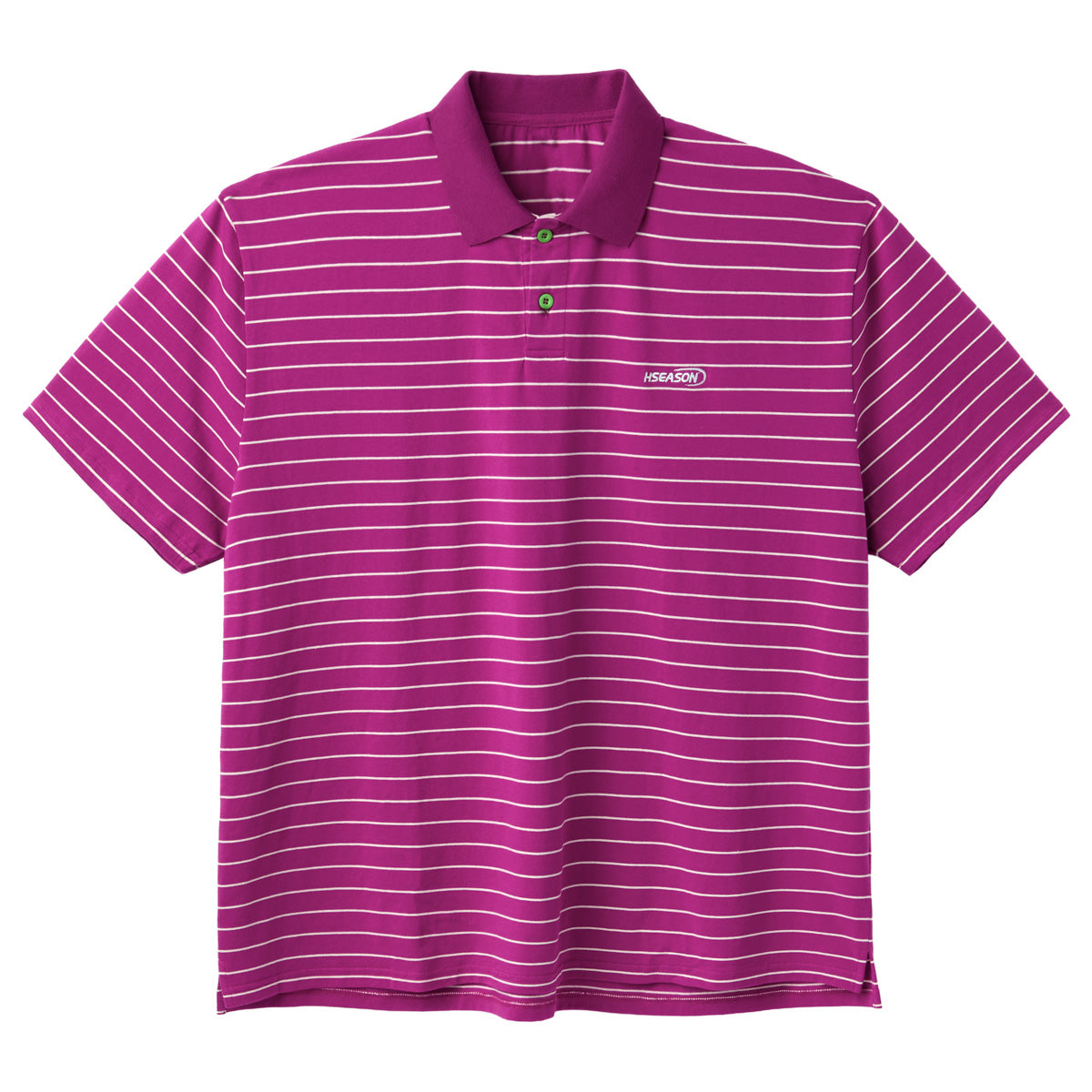 Pink Striped Polo