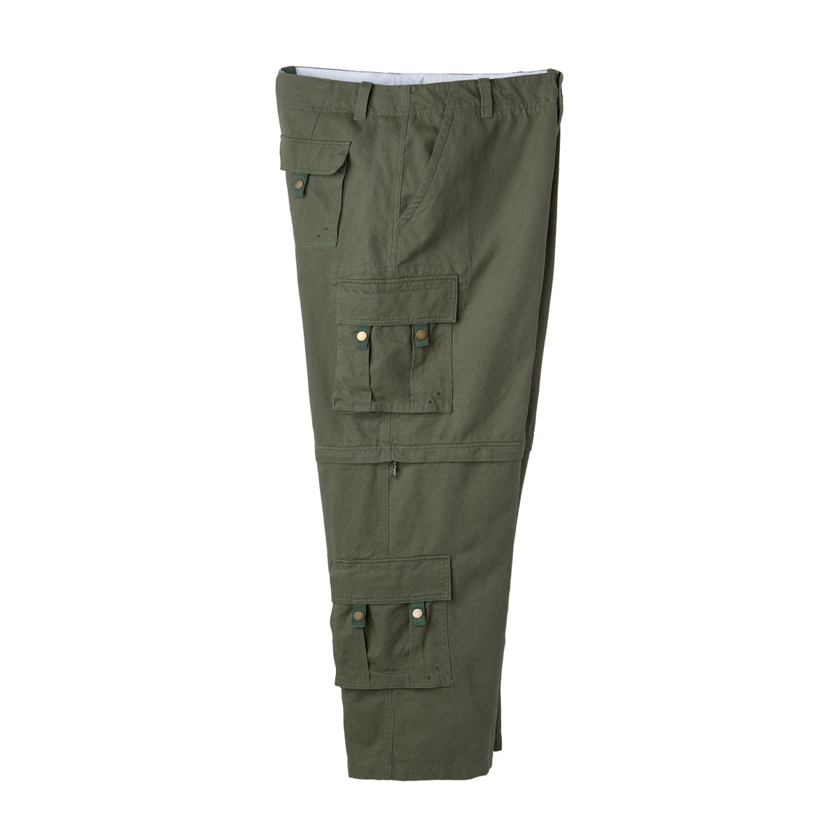 Olive Convertible Cargo Pants