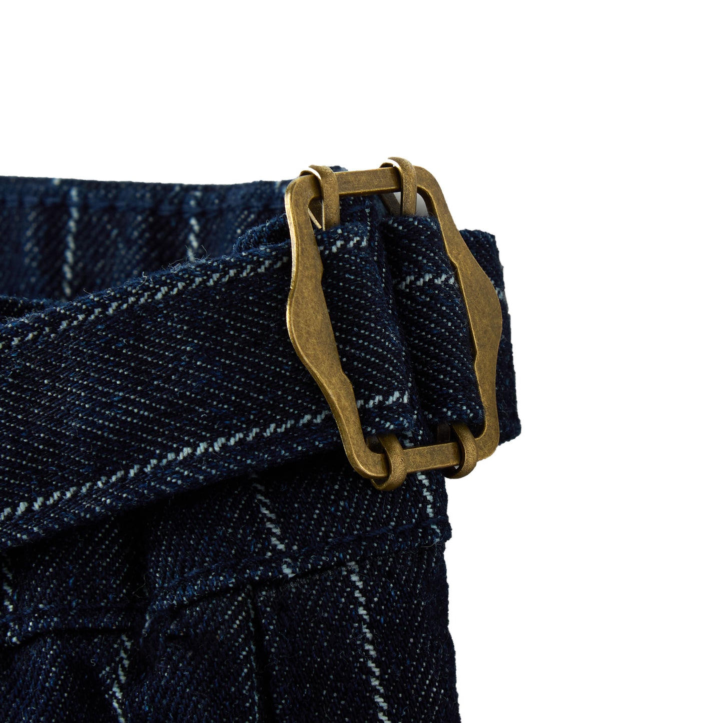 Pinstripe Denim Jorts