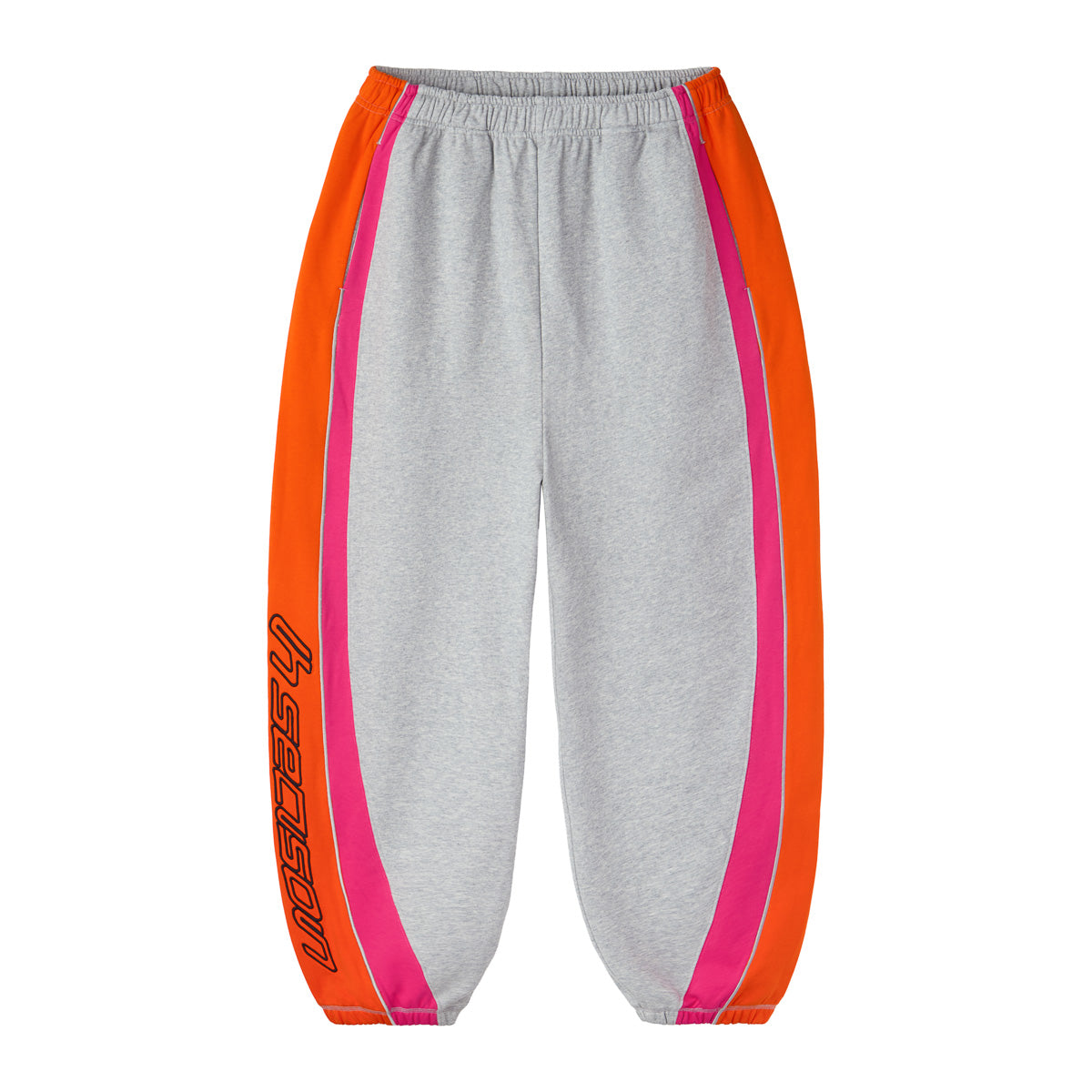 Grey Athletic Scrunch Sweatpants