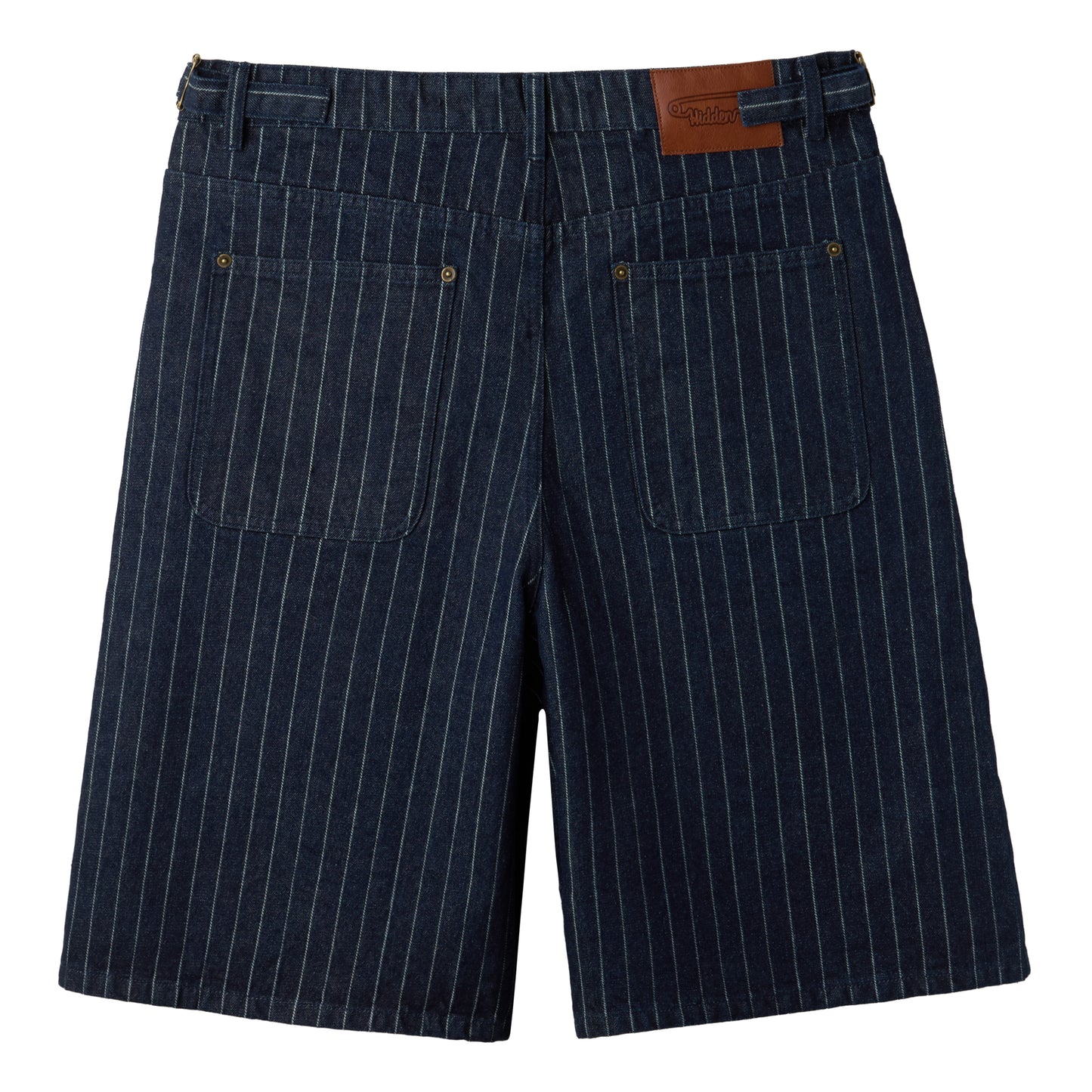 Pinstripe Denim Jorts
