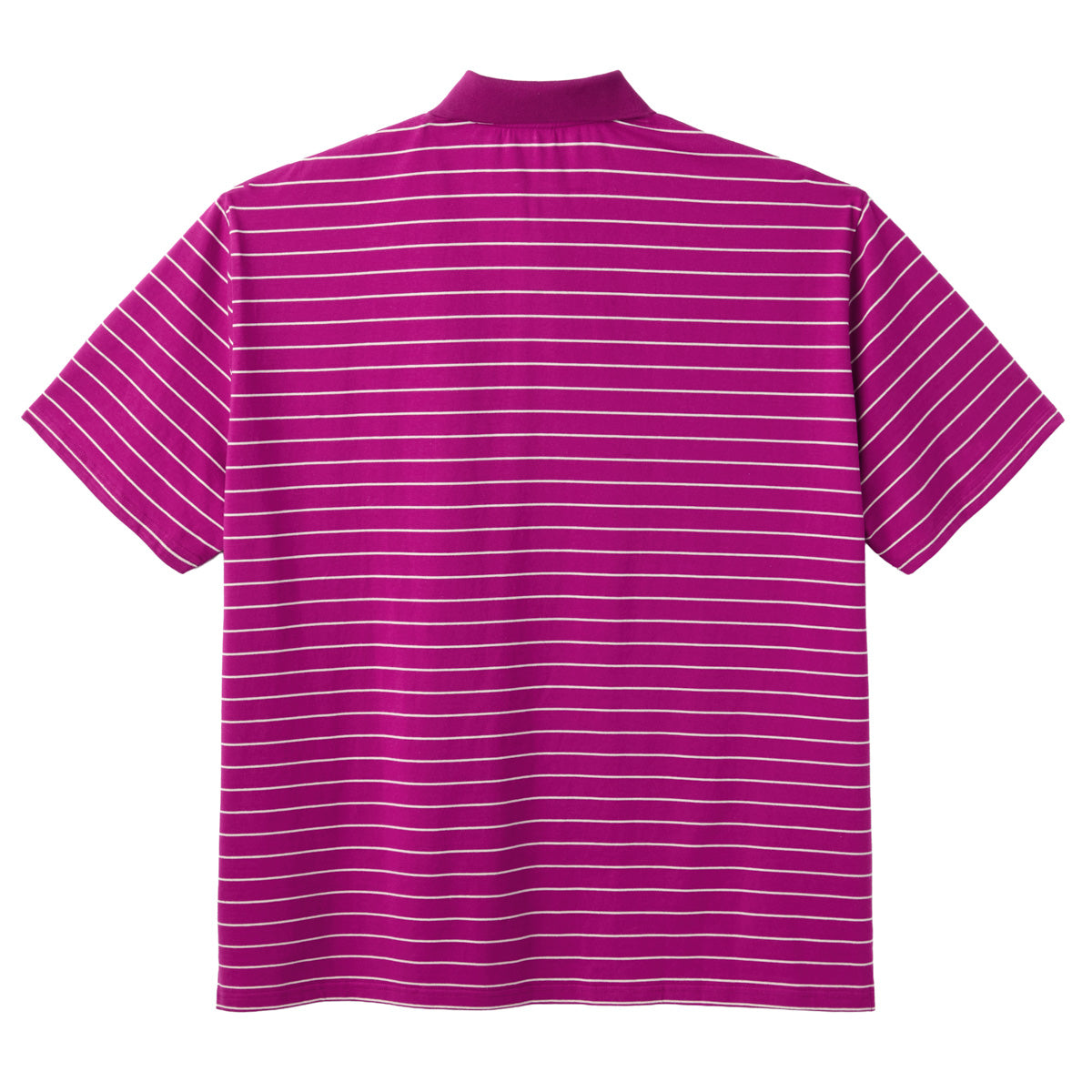 Pink Striped Polo