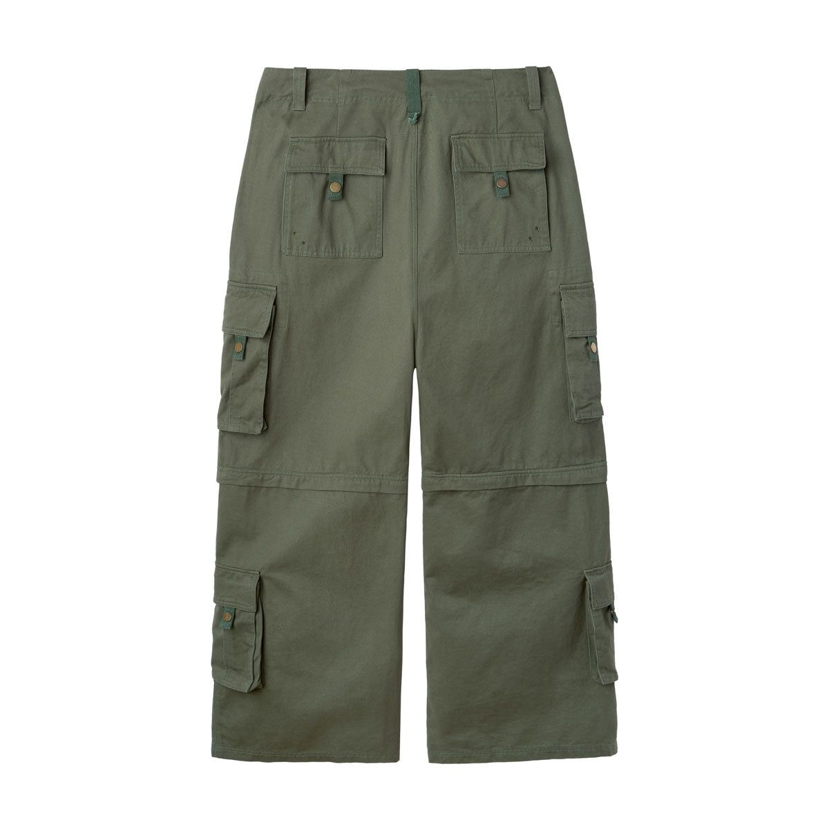 Olive Convertible Cargo Pants