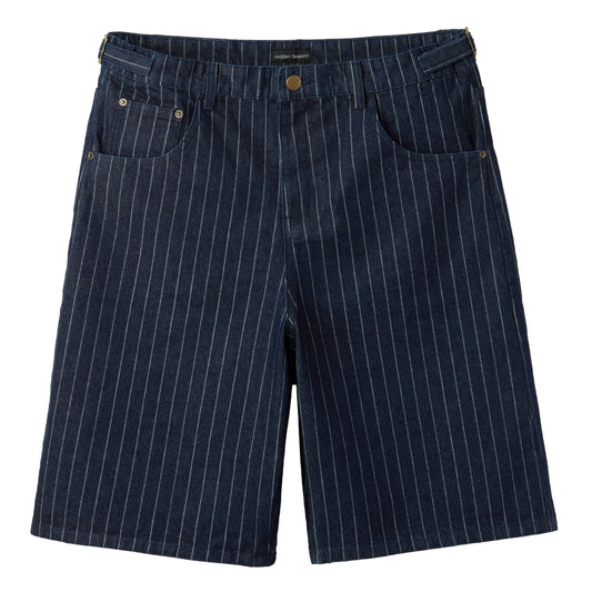 Pinstripe Denim Jorts