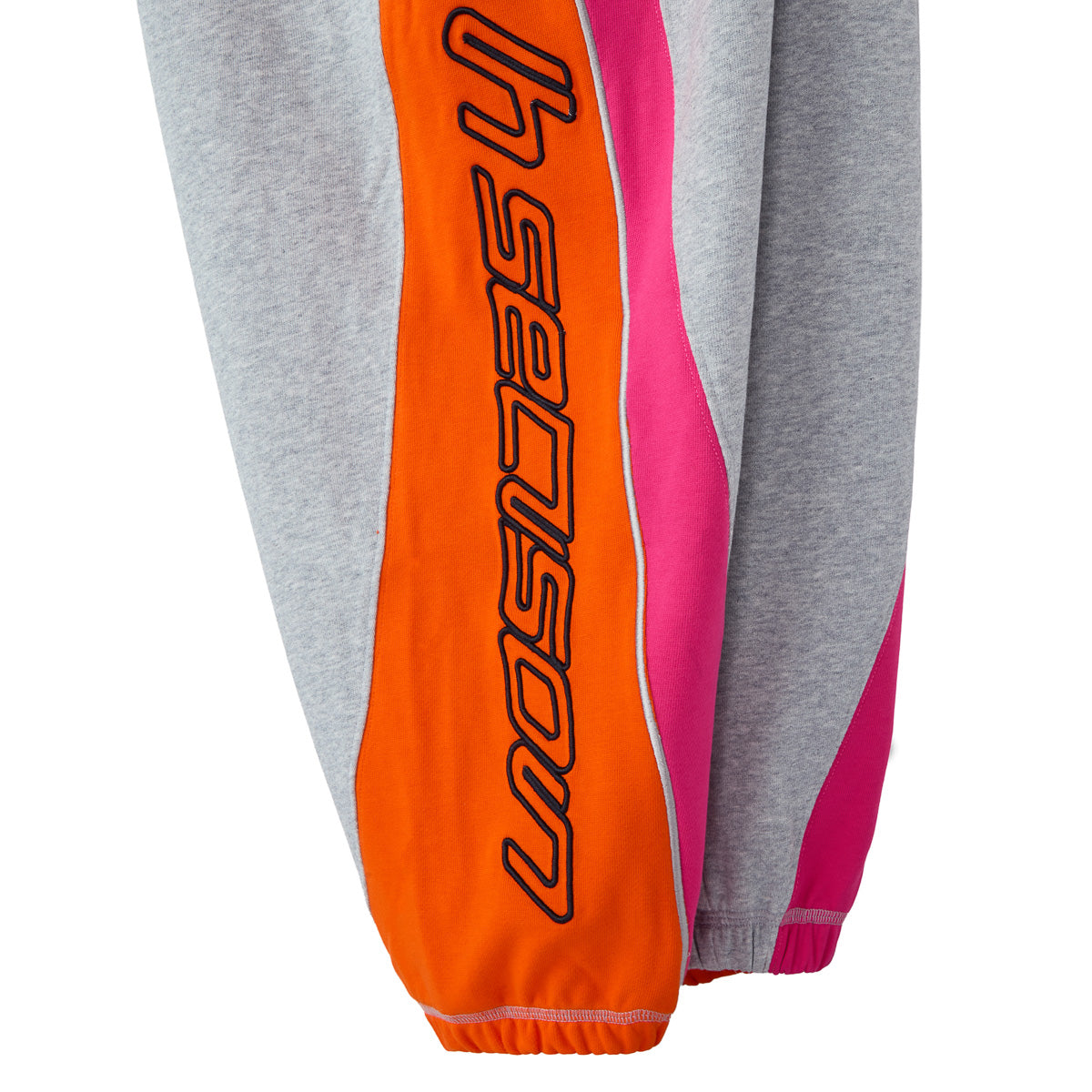 Grey Athletic Scrunch Sweatpants