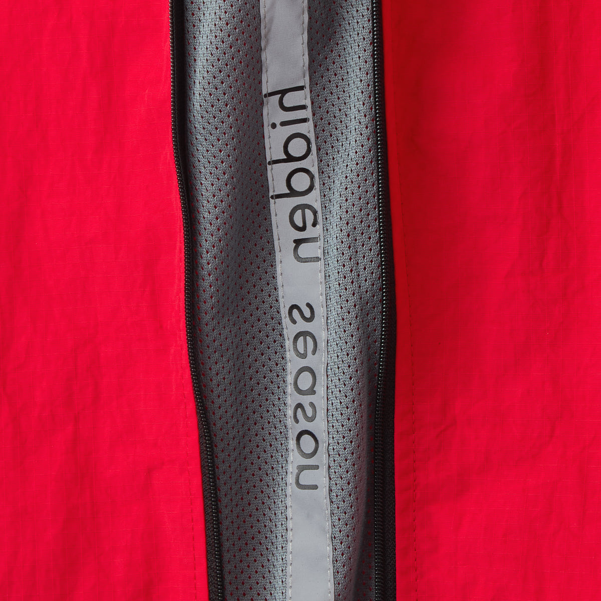 Red Baggy Nylon Pants