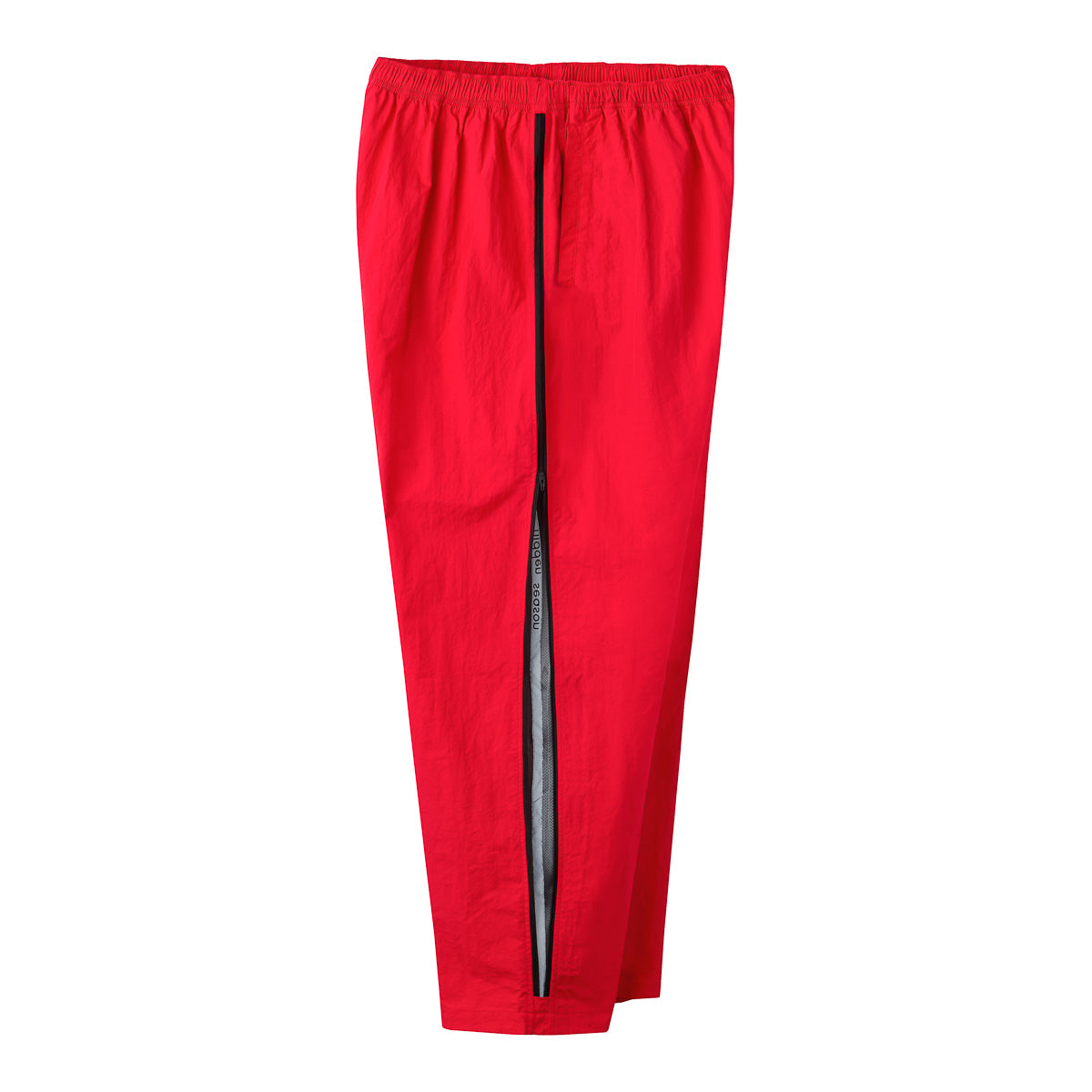 Red Baggy Nylon Pants