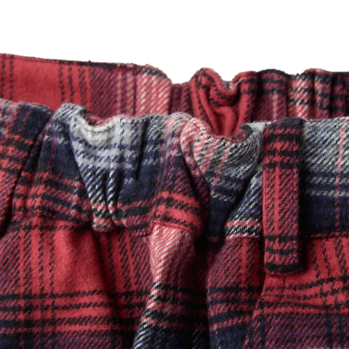 Pleated Plaid Shorts
