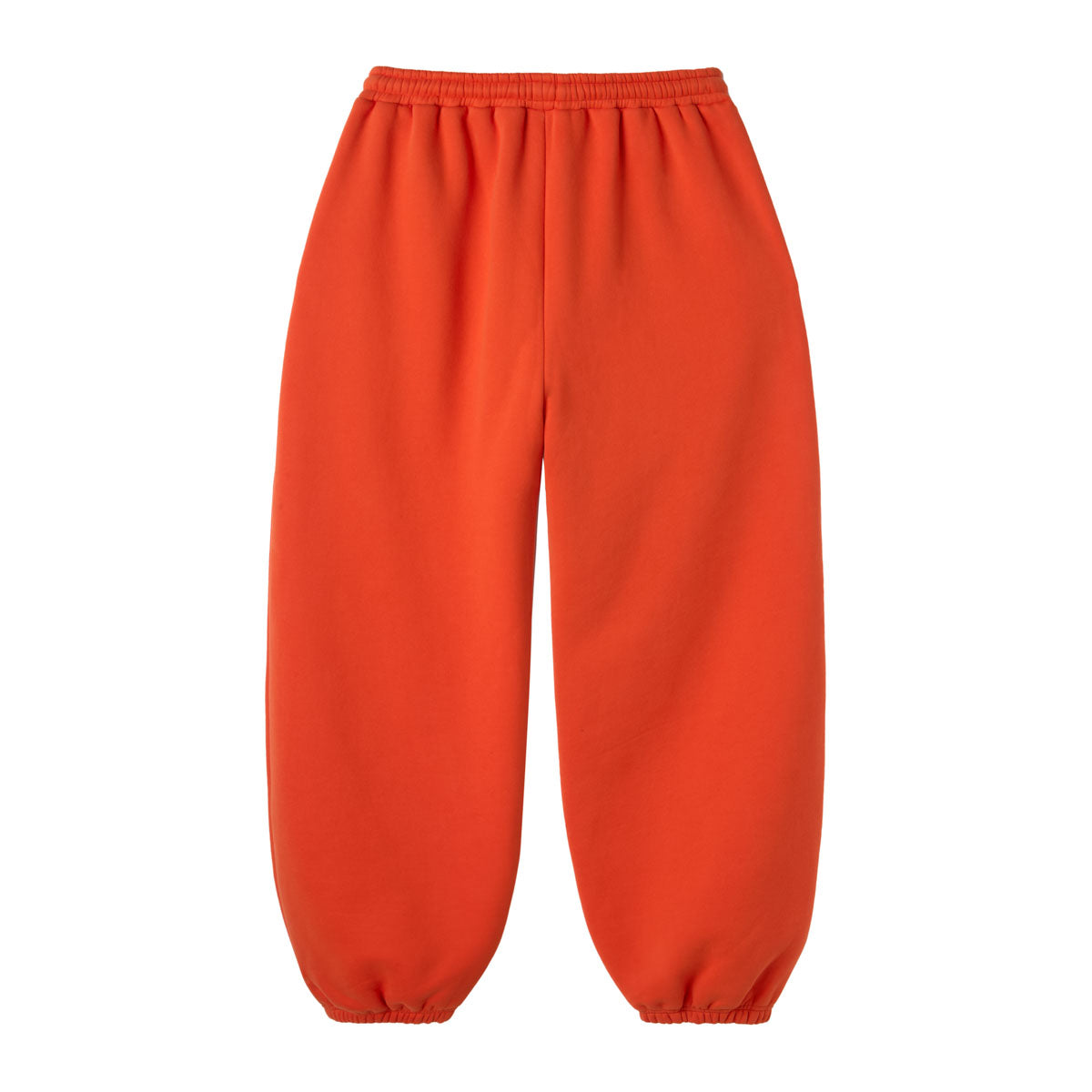 Baggy Scrunch Sweatpants Orange