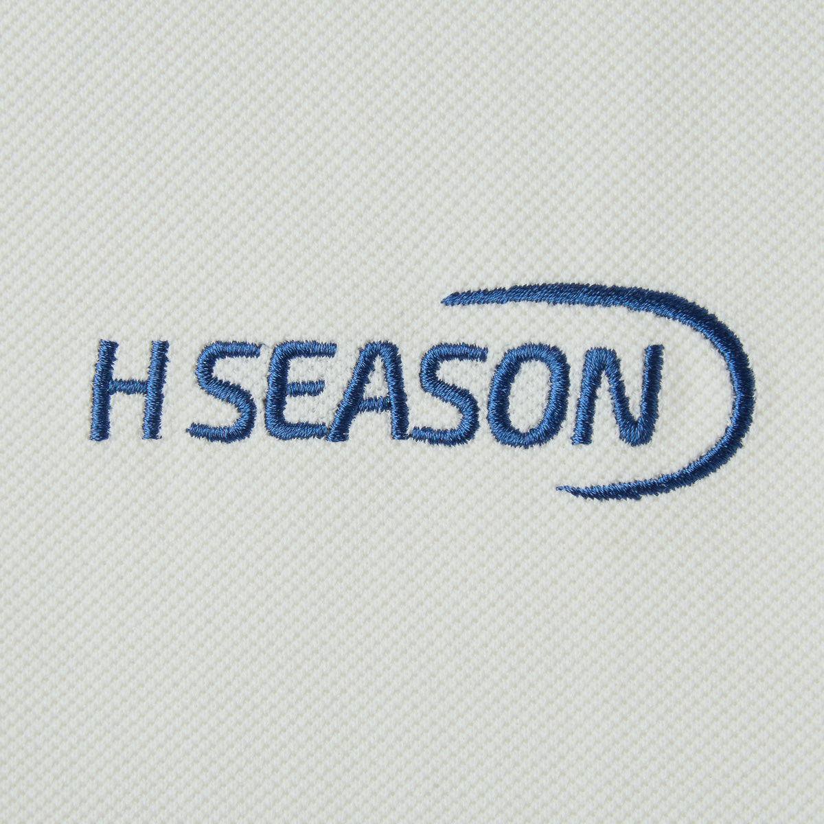 White Multi button Polo