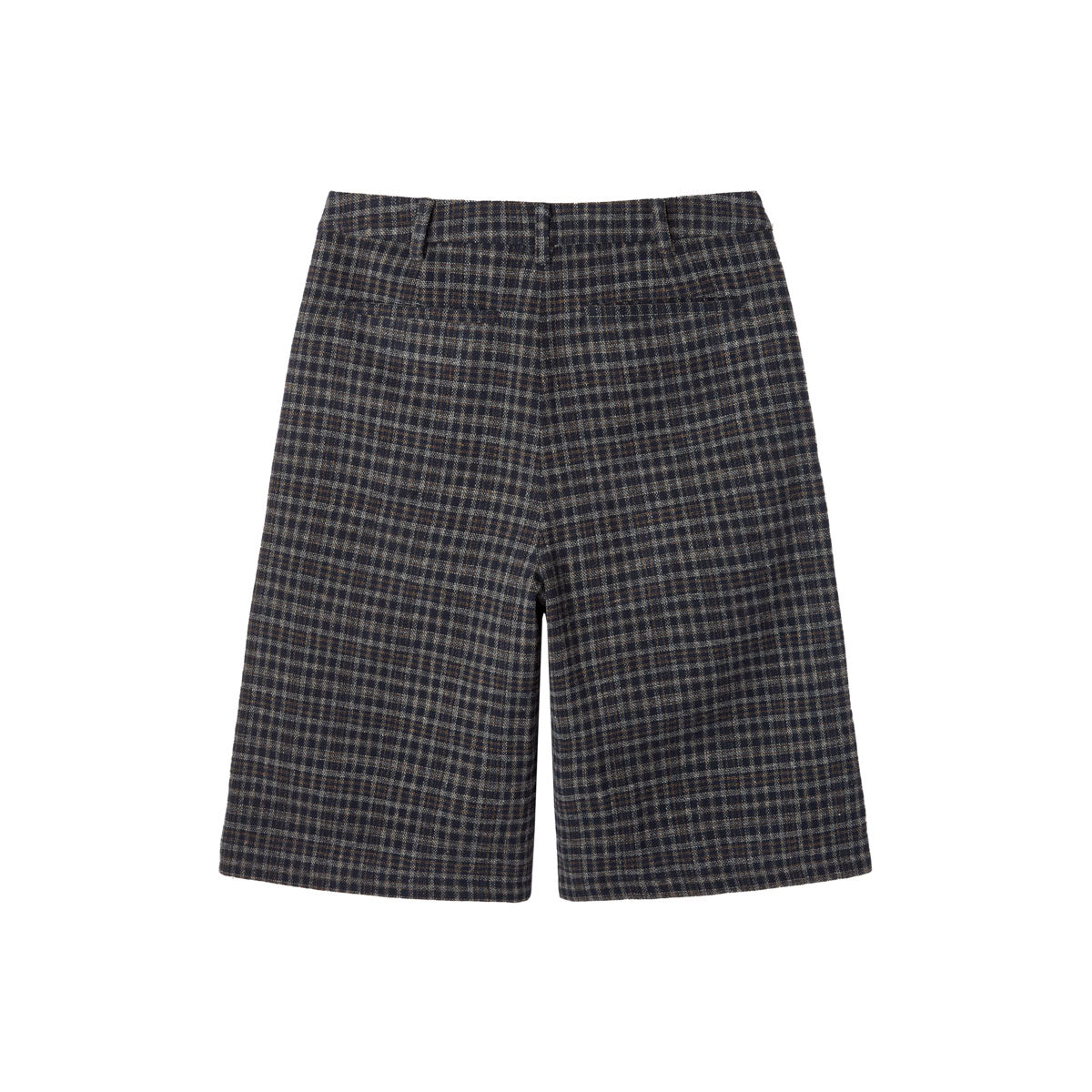 Oversized Plaid Shorts