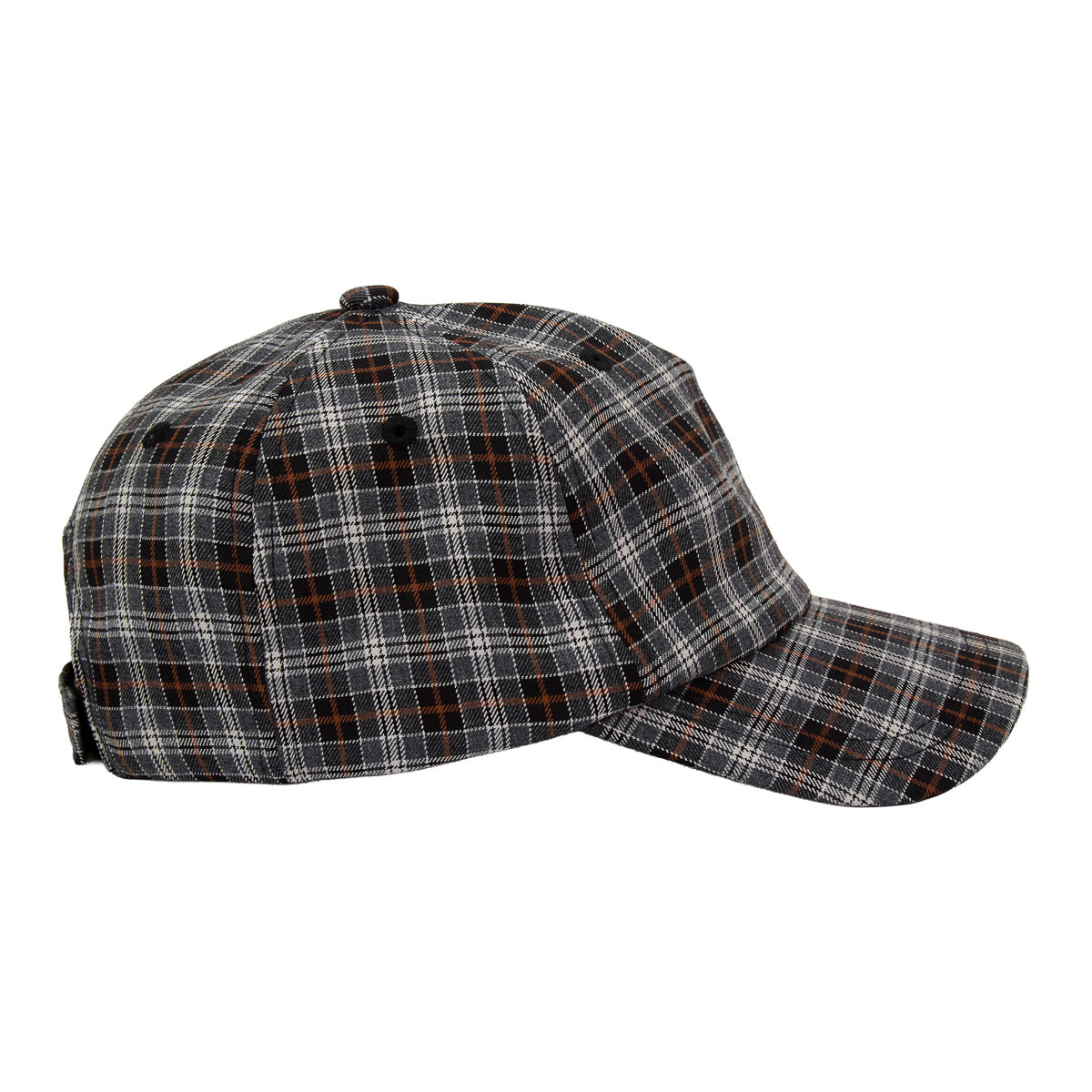 Black Plaid Hat
