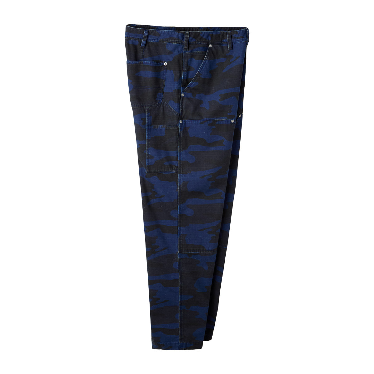 Blue Camo Double Knee Pants