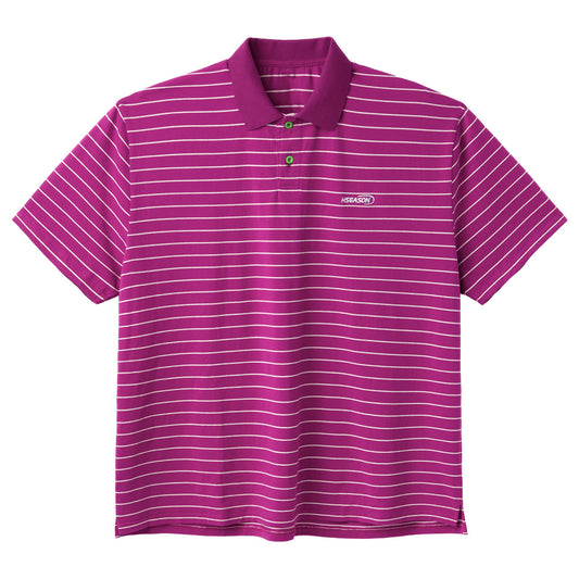 Pink Striped Polo