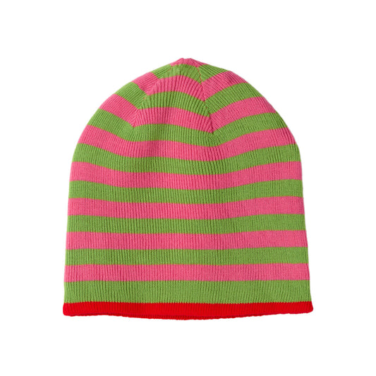 Striped Reversible Beanie