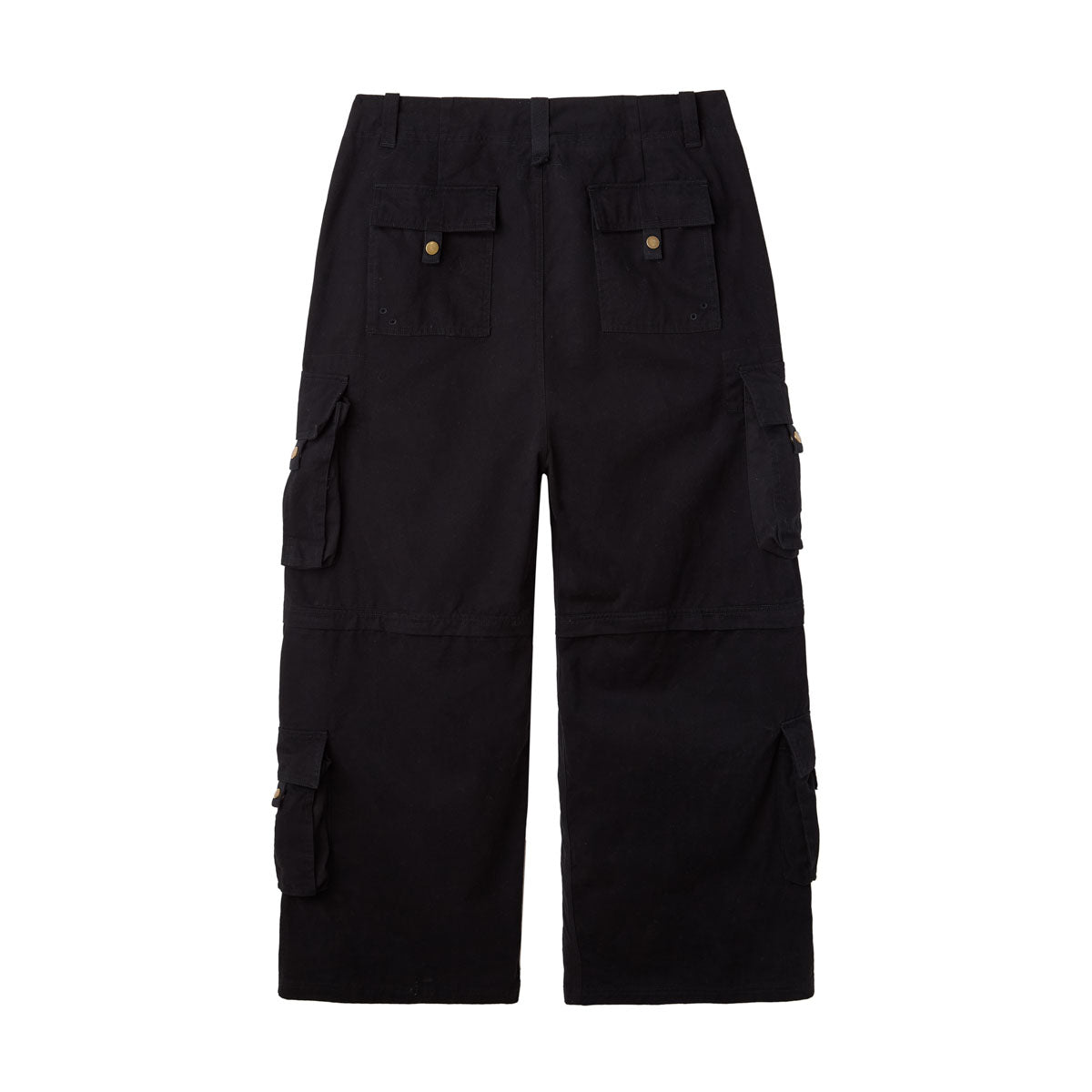 Black Convertible Cargo Pants