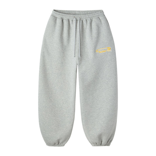 Baggy Scrunch Sweatpants Grey