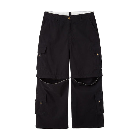 Black Convertible Cargo Pants