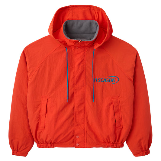 Orange Reversible Windbreaker