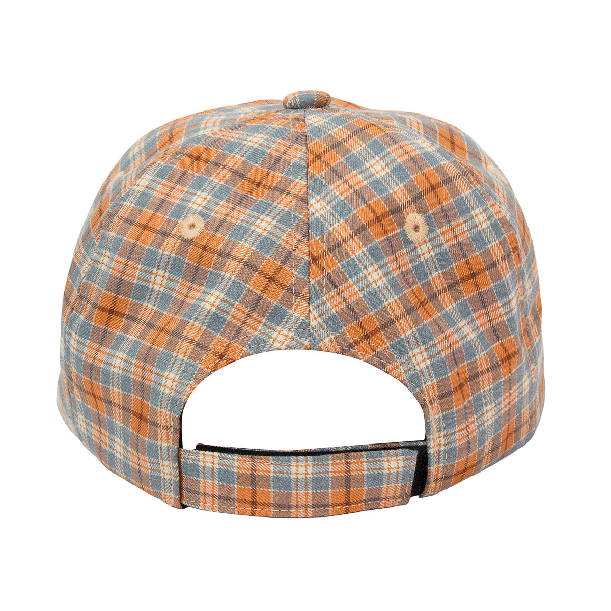 Orange Plaid Hat