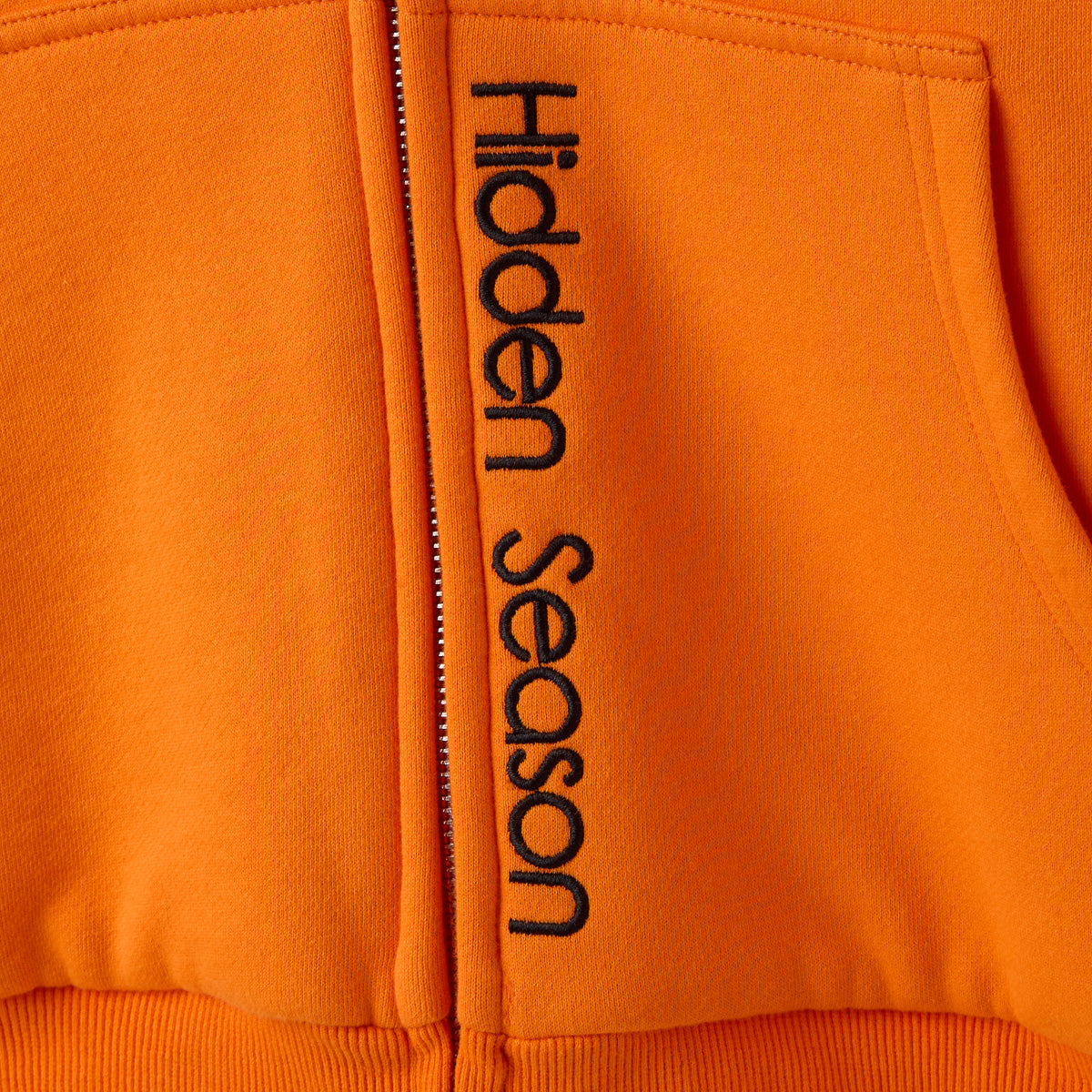 Orange Reversible Thermal Zip up