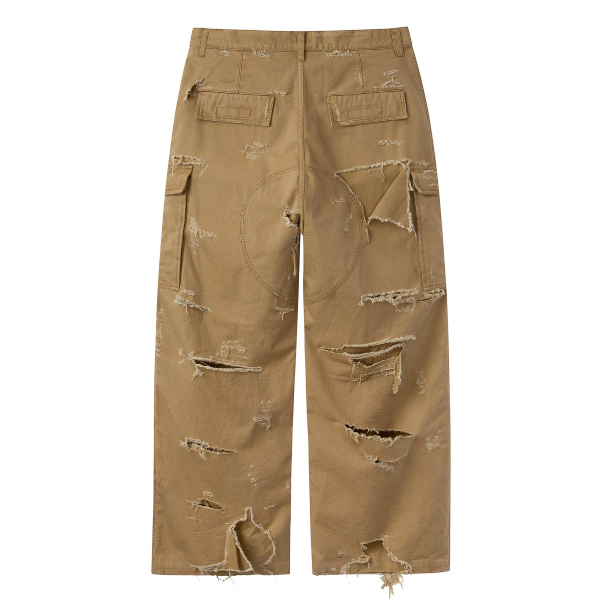 Destroyed Baggy Cargo Pants