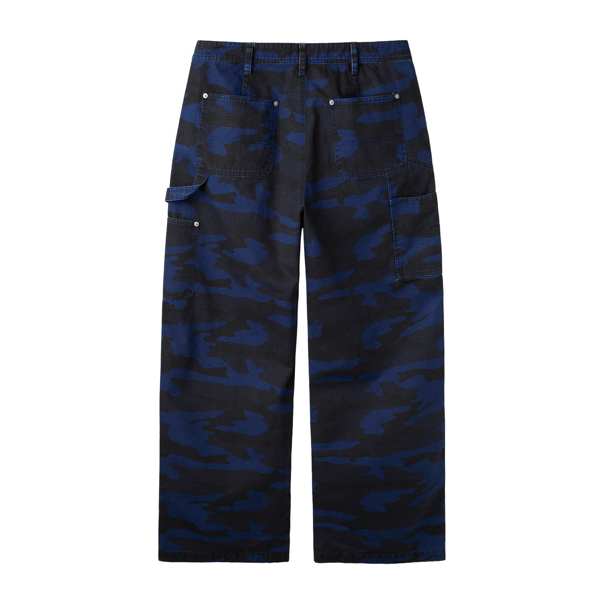Blue Camo Double Knee Pants
