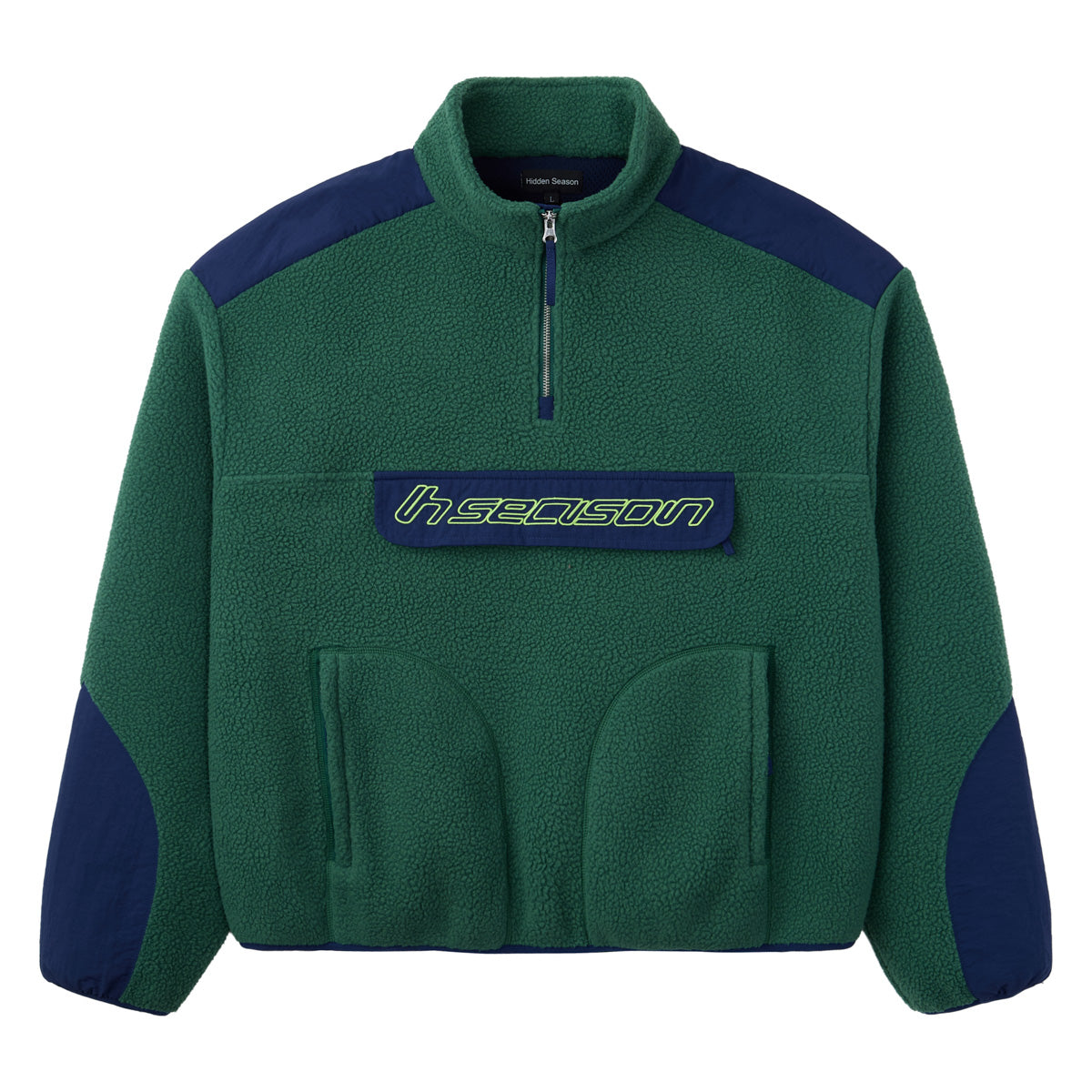 Green Sherpa Fleece