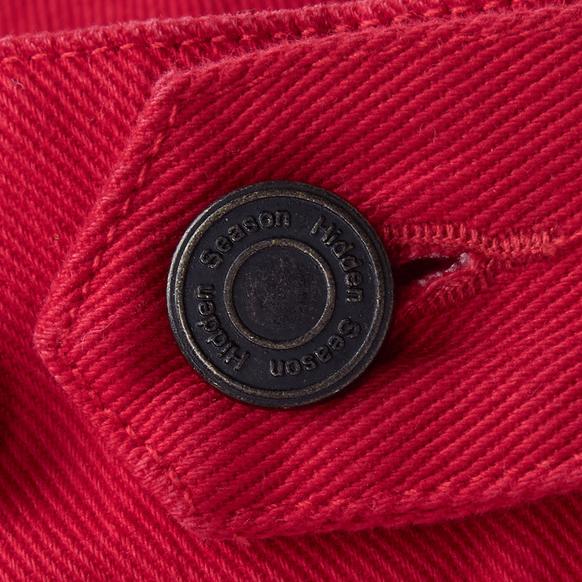 Red Utility Cargo Shorts