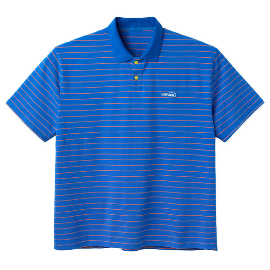 Blue Striped Polo