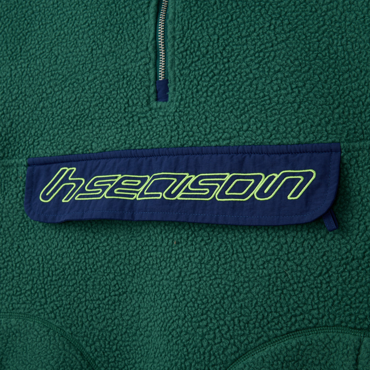 Green Sherpa Fleece