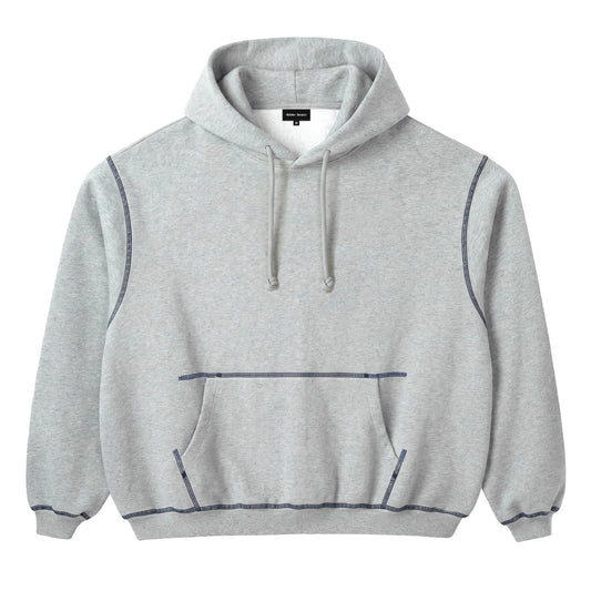 Grey Blank Hoodie